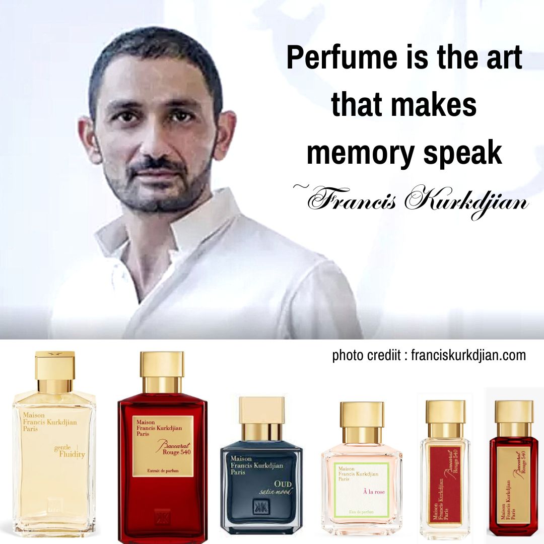 Perfumer Francis Kurkdjian