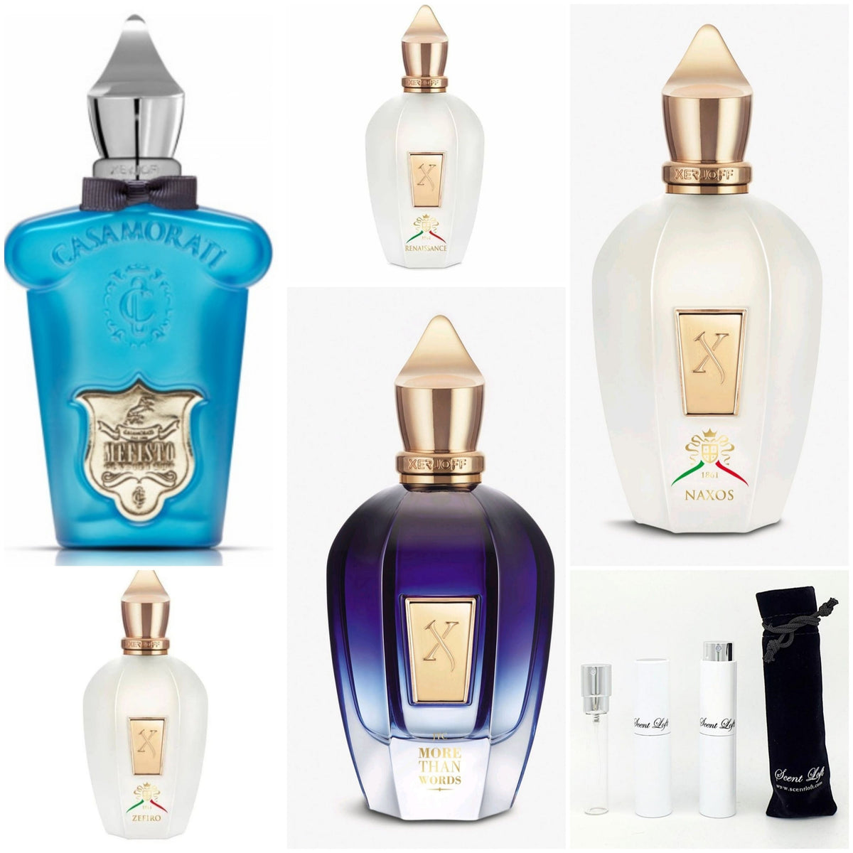 Premium Brand Fragrance Sample shops Bundle - MFK, Kilian, Xerjoff and more