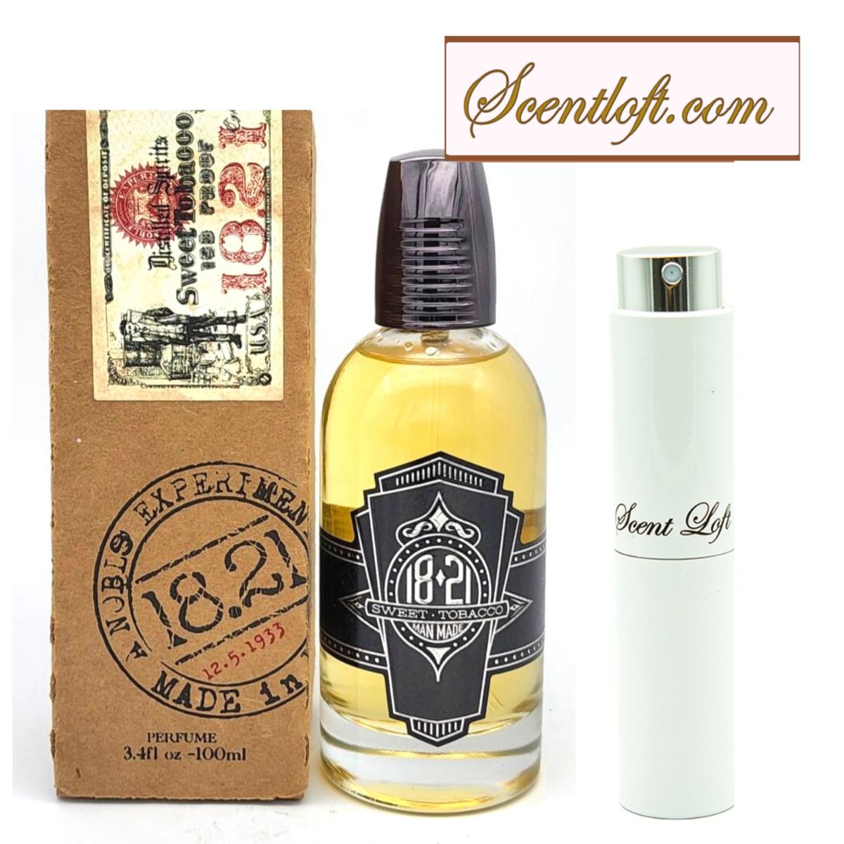 1821 Man Made Sweet Tobacco Cologne MAN MADE Sweet Tobacco Spirits