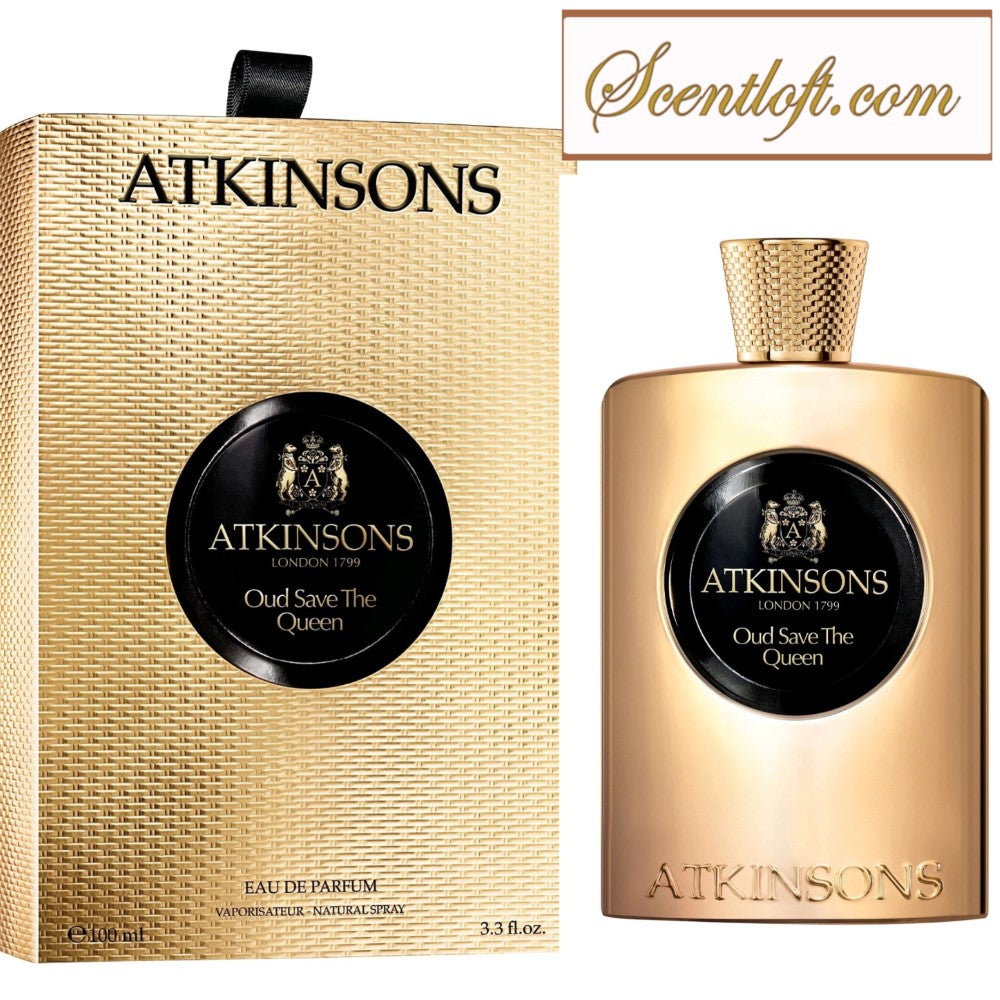 ATKINSONS Oud Save The Queen EDP 100ml * + a free mini spray