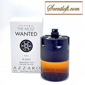 AZZARO The Most Wanted Parfum 100ml Tester + Free 5ml Azzaro Wanted Mini Perfume