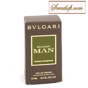 BVLGARI Man Wood Essence Eau de Parfum 15ml Travel Spray *