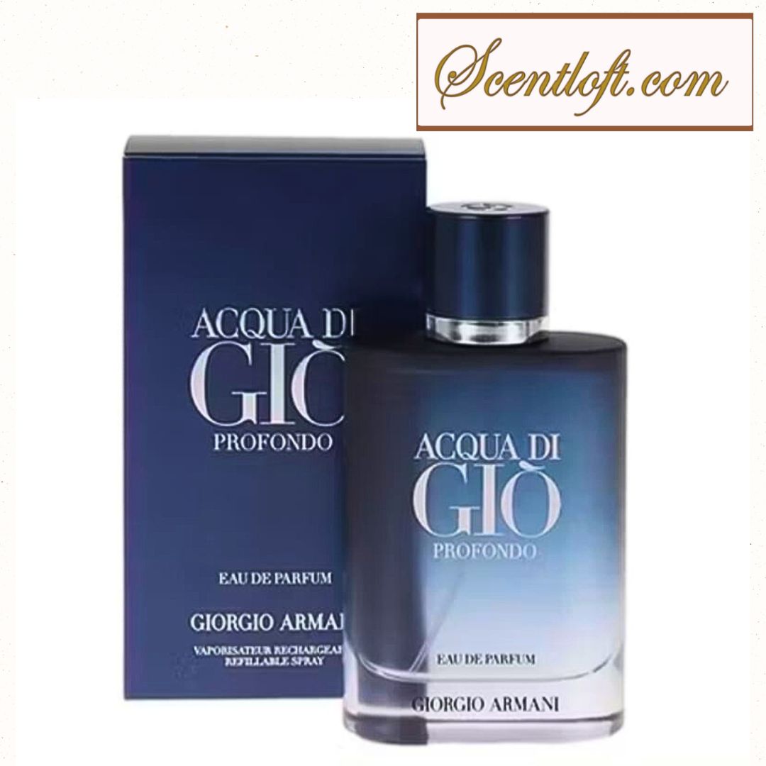 GIORGIO ARMANI Acqua di Gio Profondo EDP 100ml (new refillable bottle packaging)