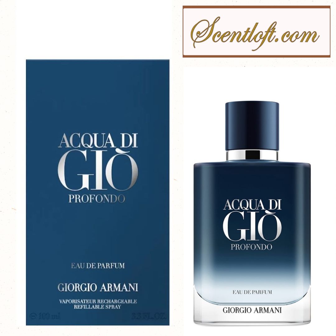 GIORGIO ARMANI Acqua di Gio Profondo EDP 100ml (new refillable bottle packaging)