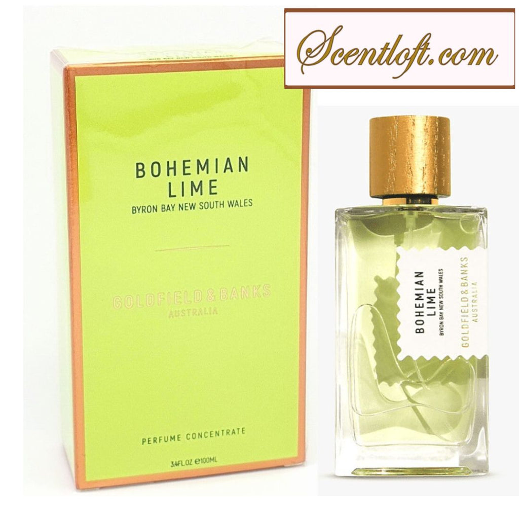 GOLDFIELD & BANKS Bohemian Lime Perfume Concentrate 100ml *