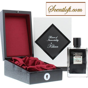 KILIAN Flower of Immortality EDP 50ml with Clutch Set – SCENTLOFT.COM