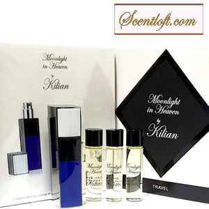 KILIAN Moonlight In Heaven Travel Set with Mother-of Pearl Blue Case*