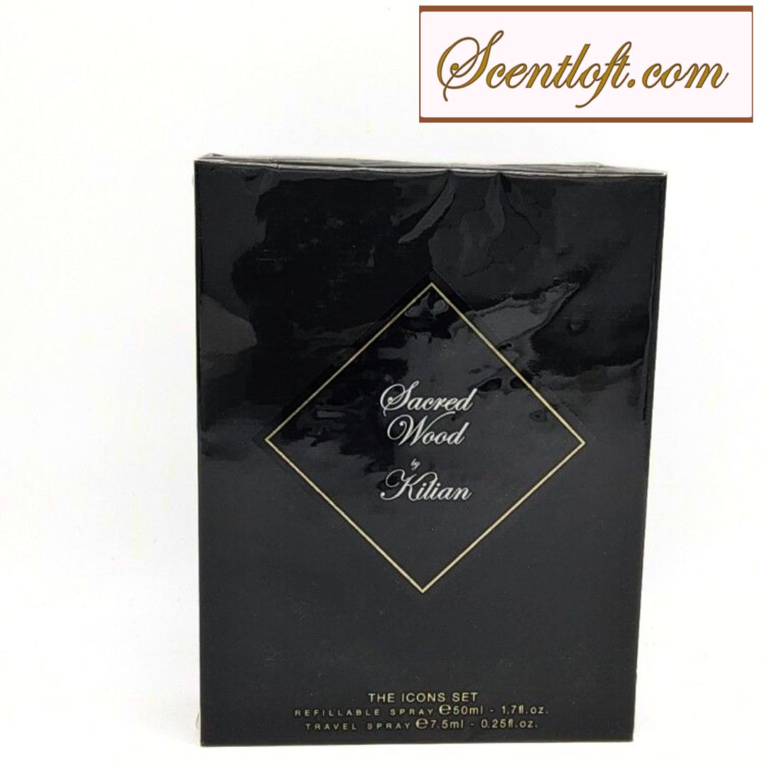 KILIAN Sacred Wood Icon Set (50ml EDP + 7.5ml Travel Atomiser)