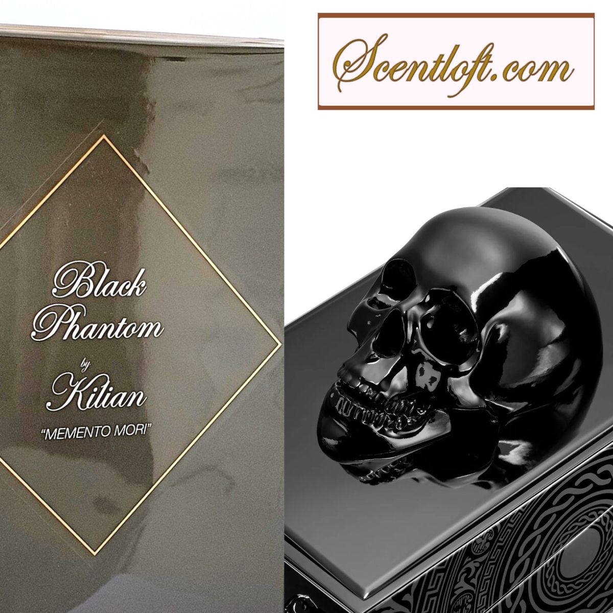 KILIAN Black Phantom Memento Mori Clutch (without perfume)