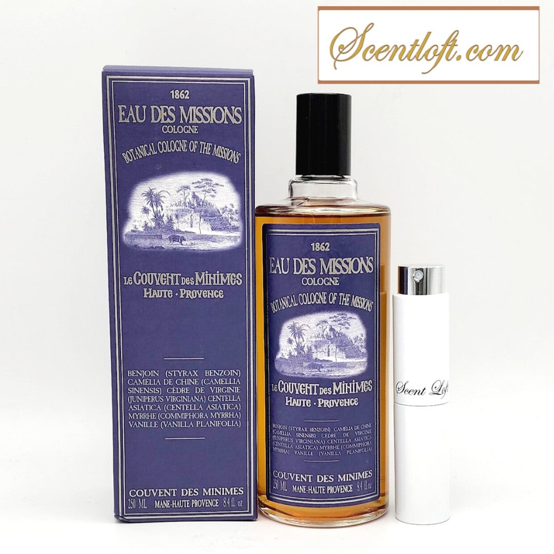 LE COUVENT des MINIMES 1862  Eau Des Missions (Decants)