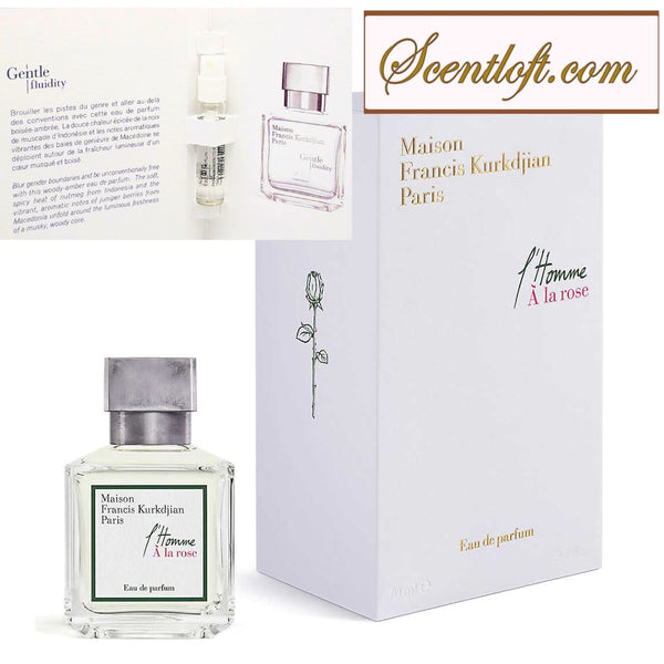 MFK L'Homme À la rose 70ml Maison Francis Kurkdjian MFK A La Rose HOMME 70ml at Violet
