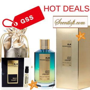 MANCERA Aoud Lemon Mint EDP 120ml + a free 2ml Mini Spray*