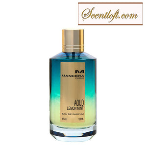 MANCERA Aoud Lemon Mint EDP 120ml + a free 2ml Mini Spray*