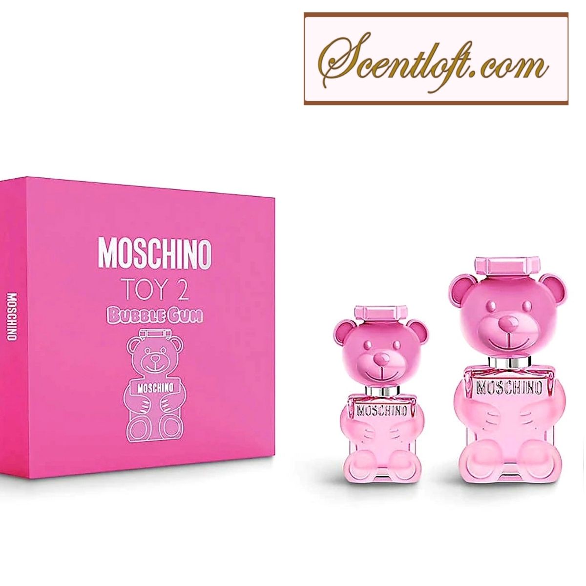 MOSCHINO Toy 2 Bubble Gum Gift Set + 5ml miniature *