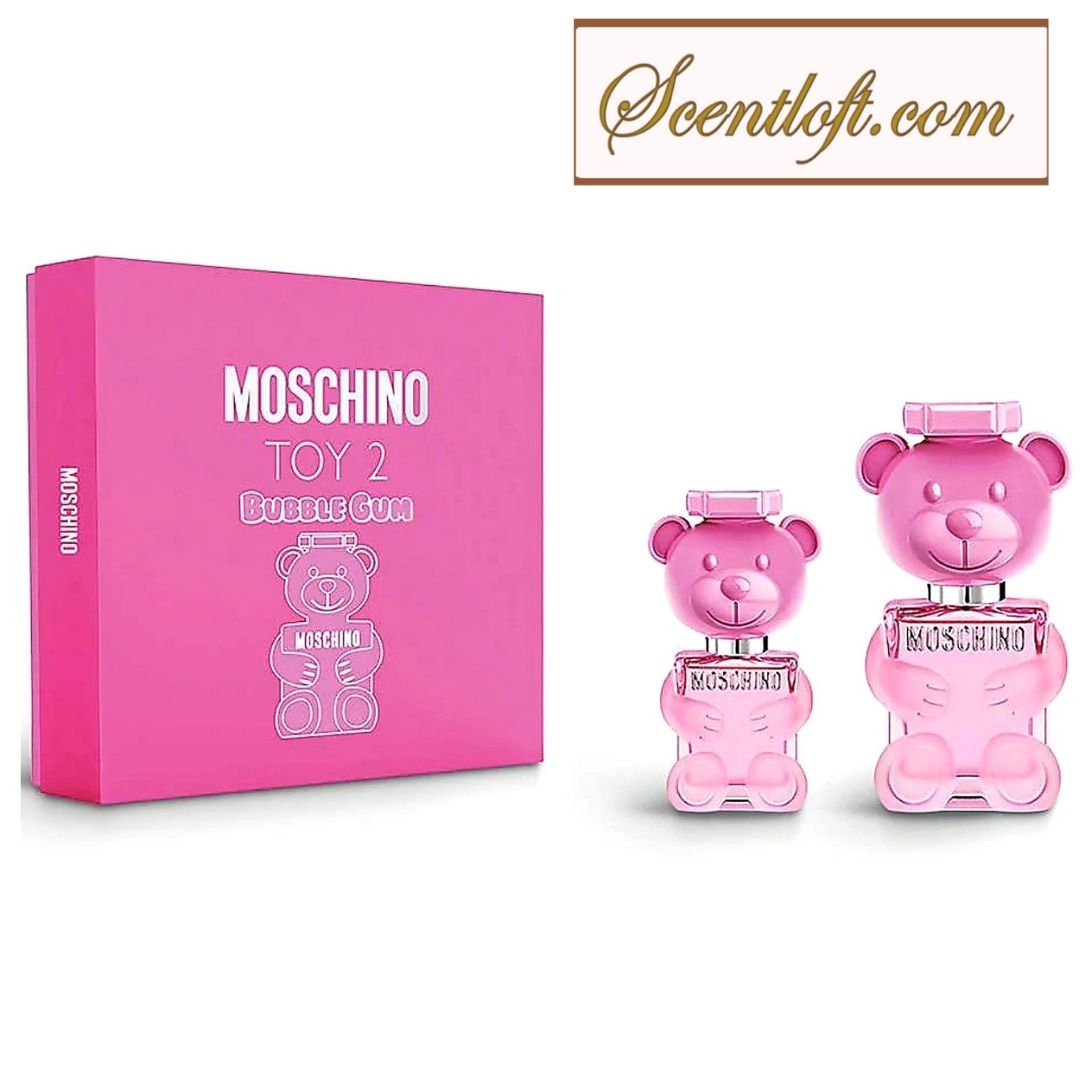 MOSCHINO Toy 2 Bubble Gum Gift Set (130ml + Optional add-on items *