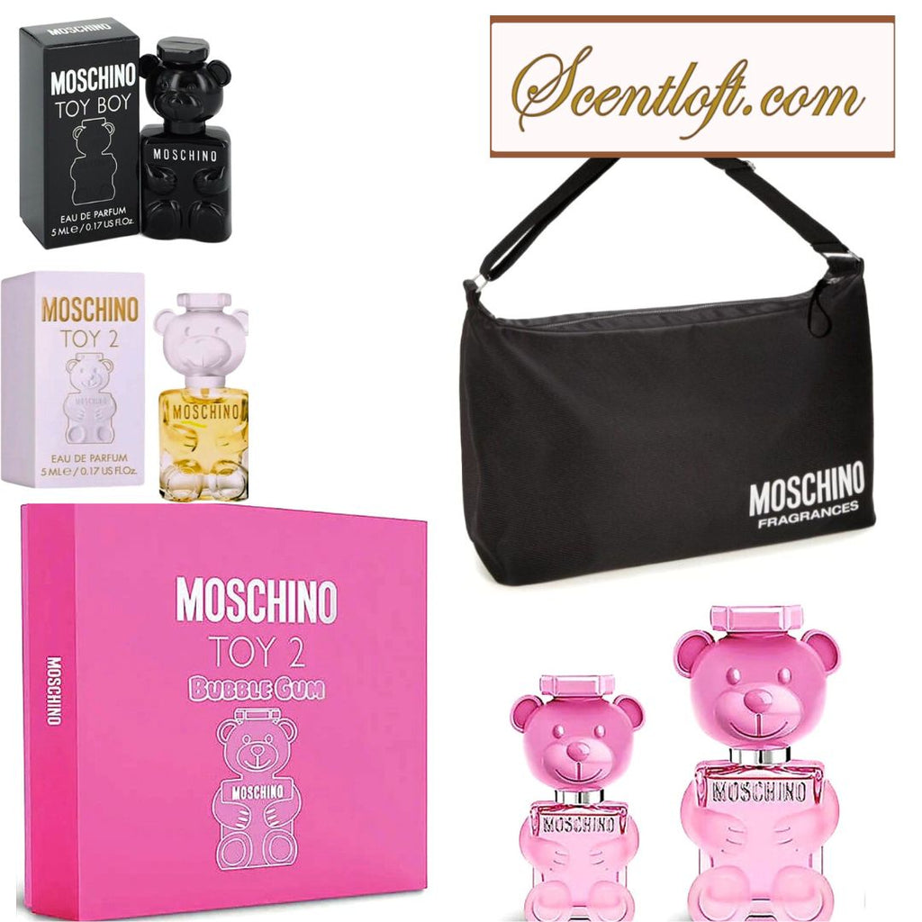 MOSCHINO Toy 2 Bubble Gum Gift Set (130ml + Optional add-on items *