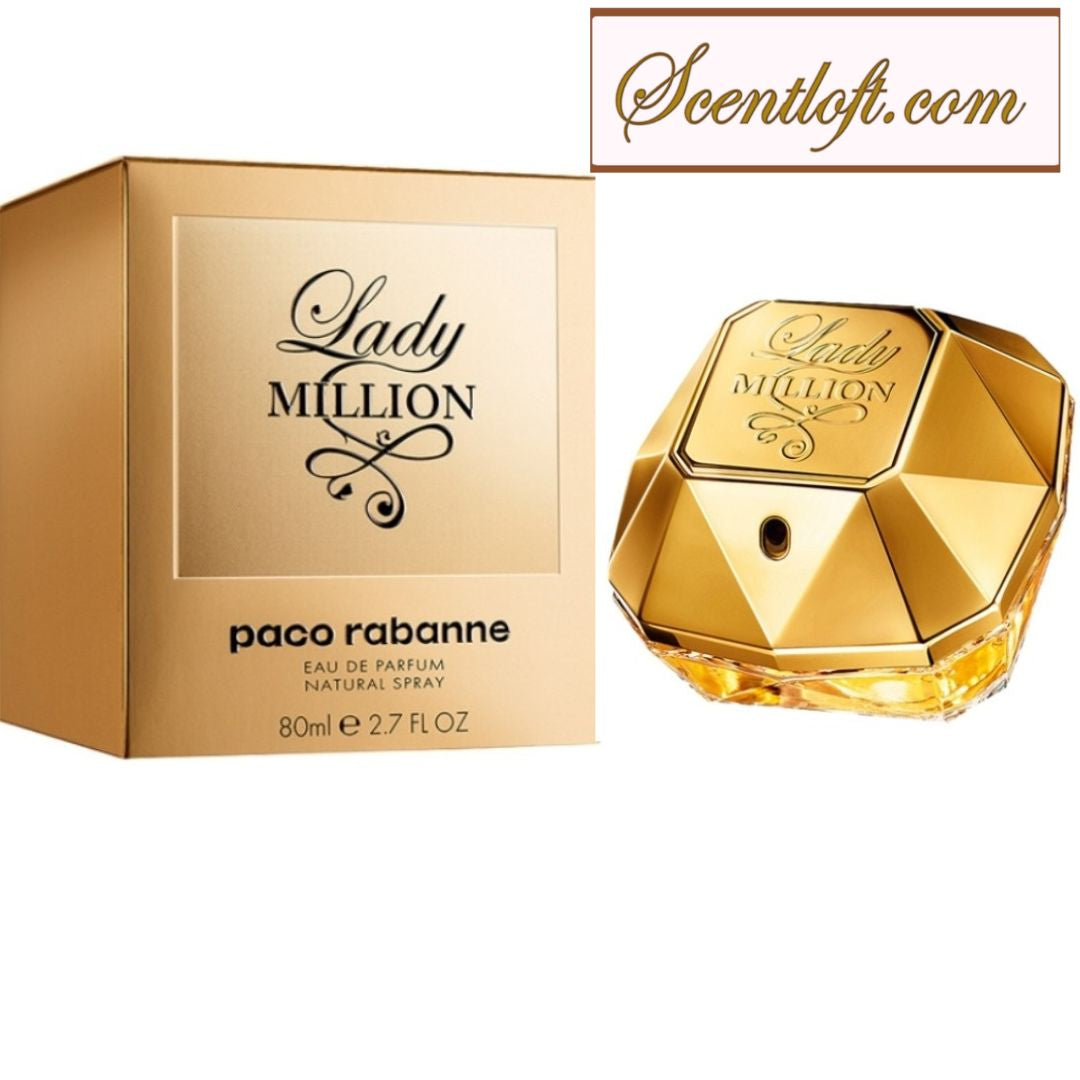 PACO RABANNE Lady Milion EDP 80ml + free Fame EDP mini  spray*