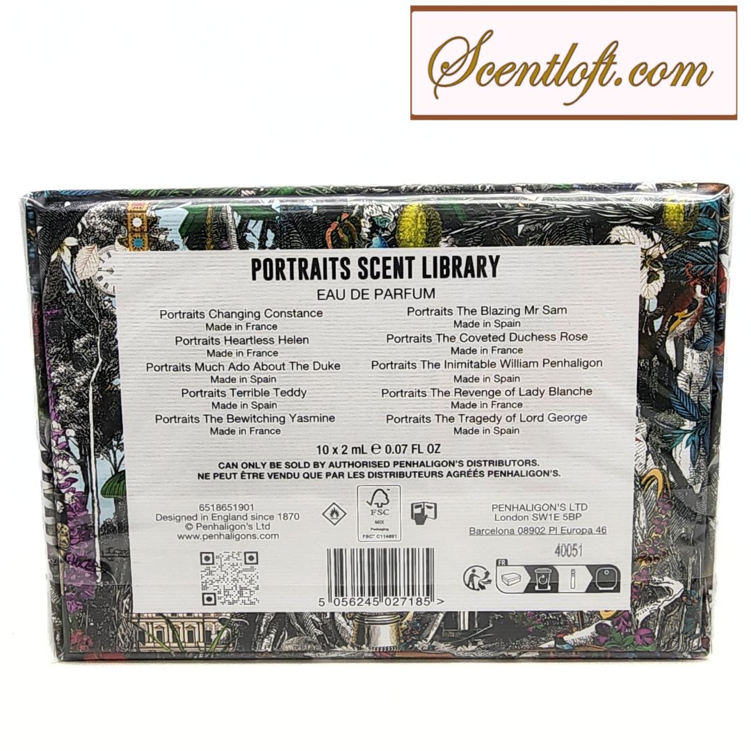 PENHALIGON's Portraits Scent Library (10x2ml) Discovery Set