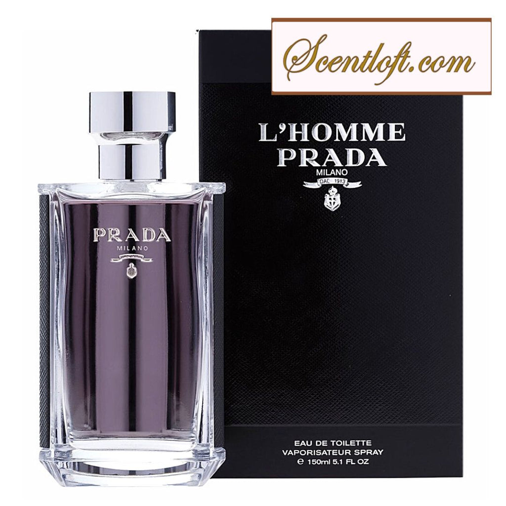 Prada L'Homme EDT 150ml with free sample spray*