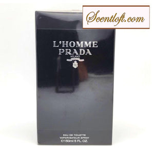 Prada L'Homme EDT 150ml + a free mini spray*