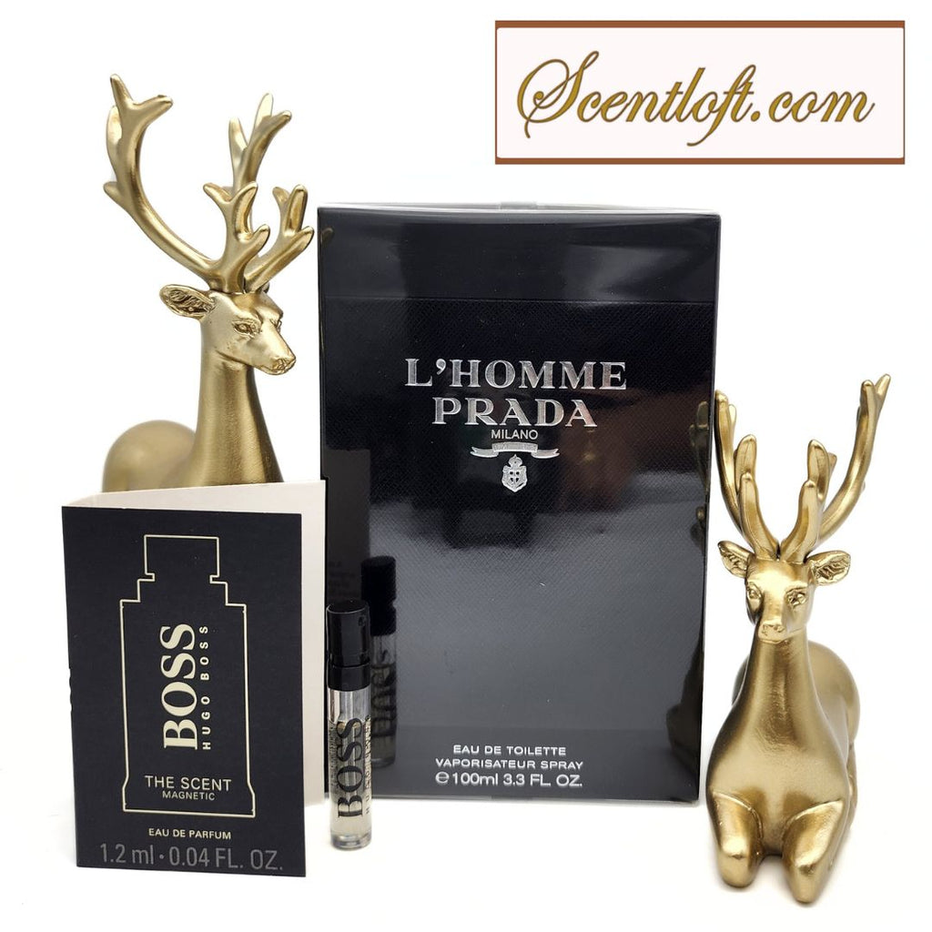 Prada L'Homme EDT 100ml + a free mini spray*