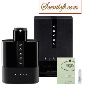 Prada Luna Rossa Black EDP 100ml + a free mini spray *