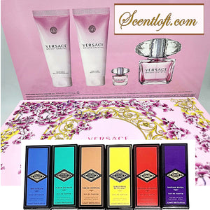 VERSACE Bright Crystal EDT 90 ml 4-piece Gift Set (latest) *