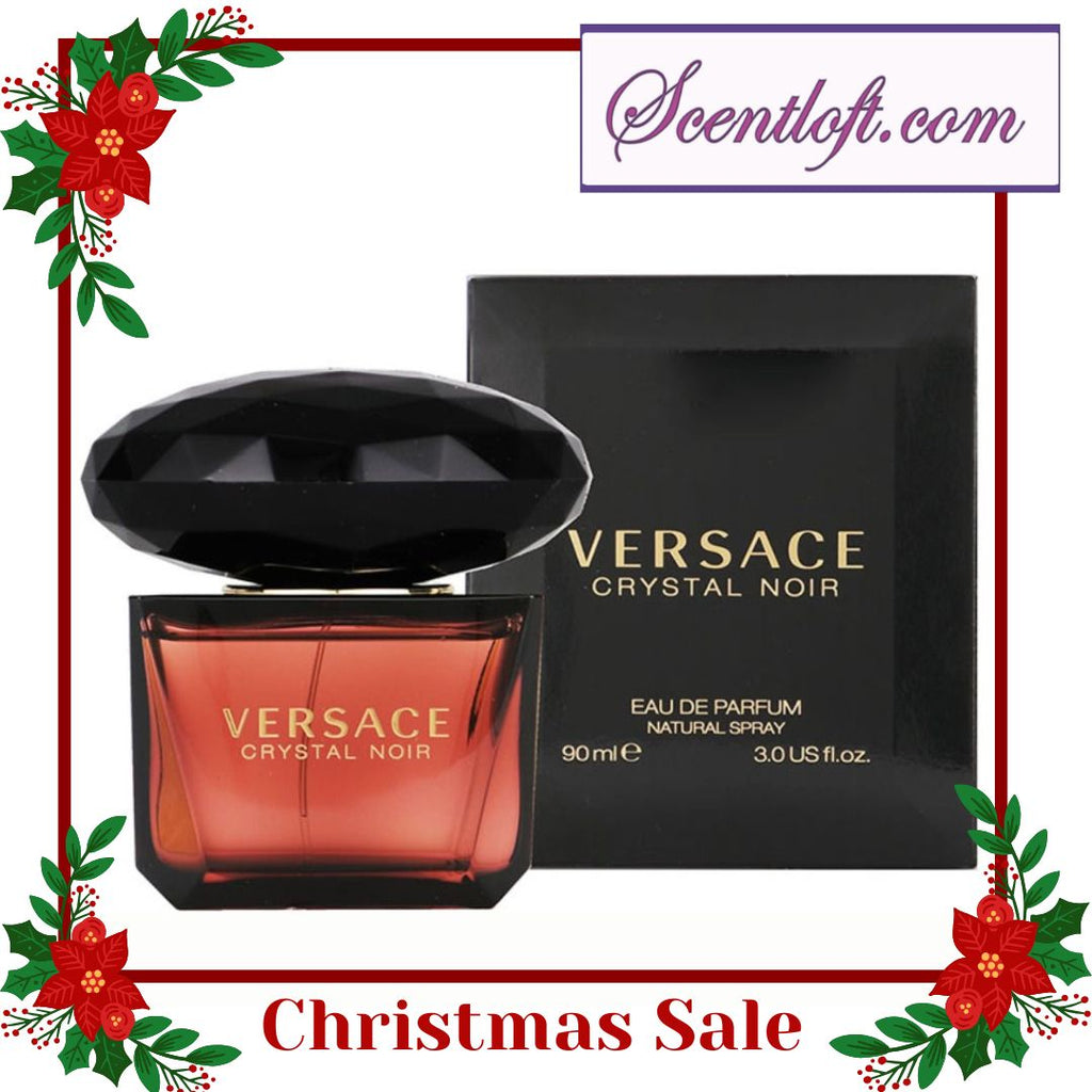 VERSACE Crystal Noir Eau De Parfum 90ml + Optional Cross-body Clutch