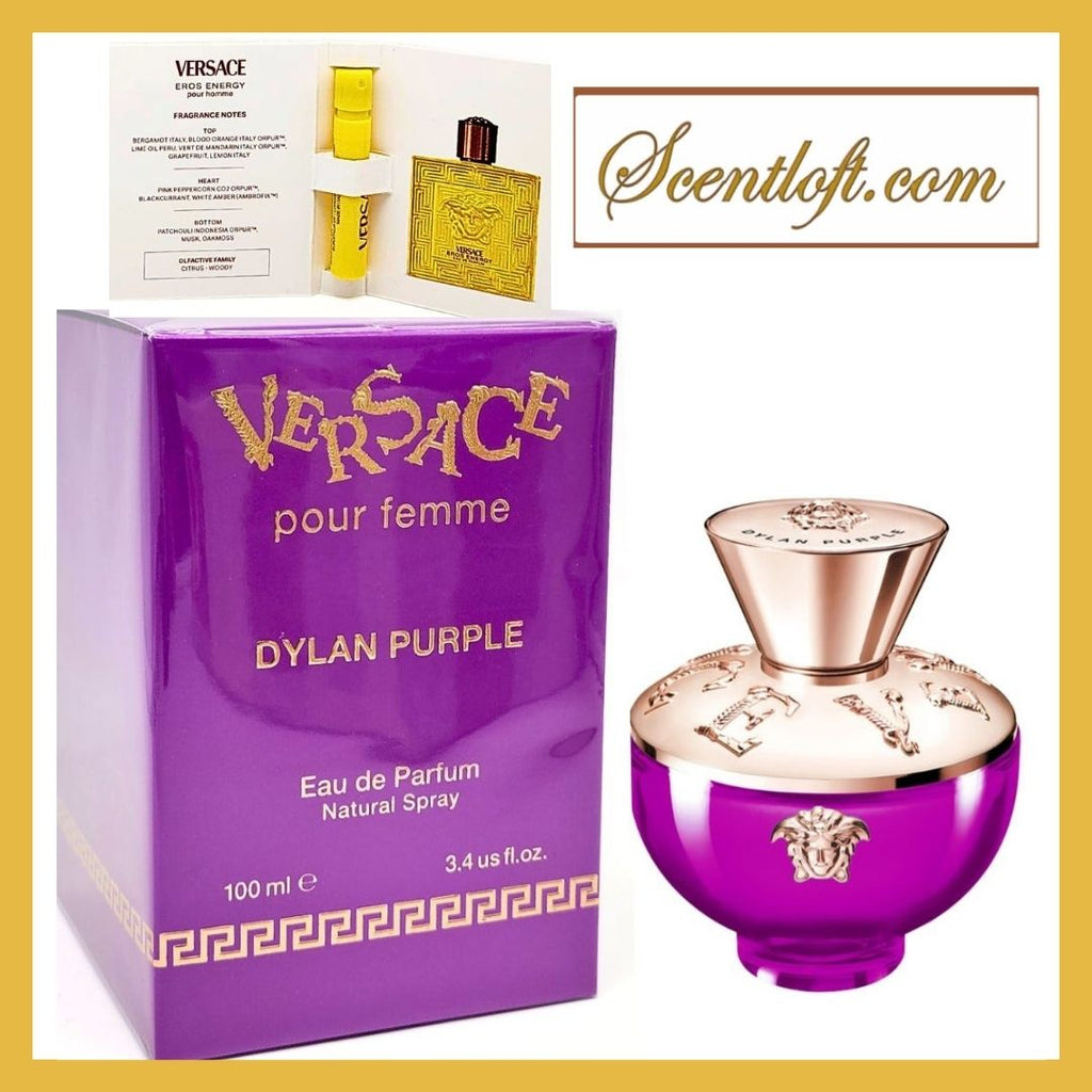 VERSACE Dylan Purple Pour Femme EDP 100ml + a Free Mini Spray*