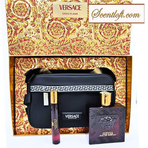 VERSACE Eros Flame EDP 100ml +10ml + Trousse Gift Set