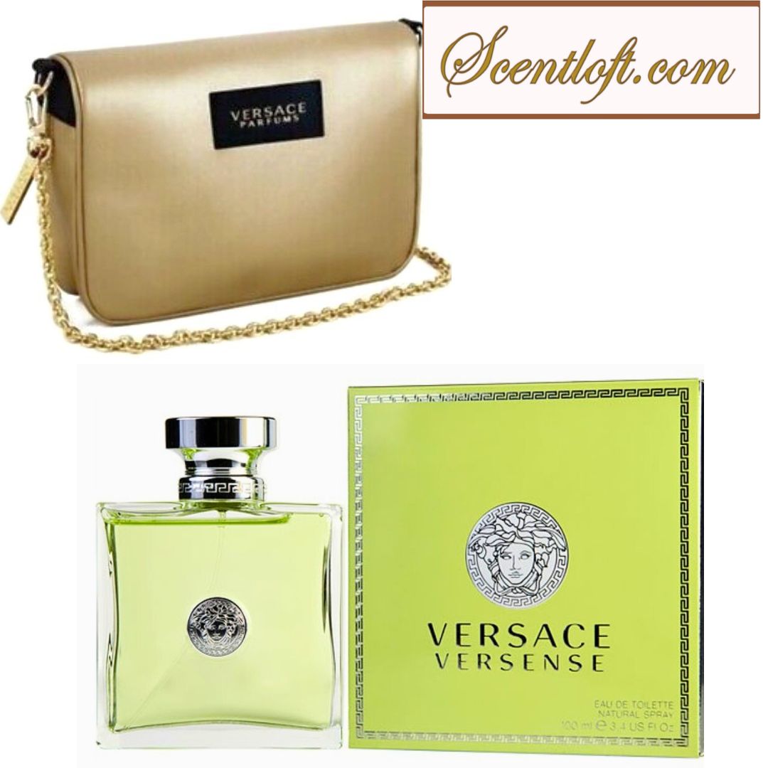 VERSACE Versense EDT 100ml + Optional Cross-body Clutch