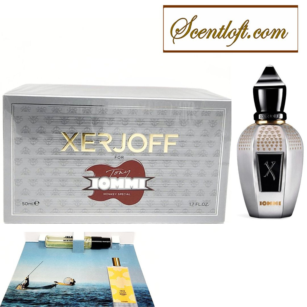 XERJOFF Tony Iommi Monkey Special Parfum 50ml  + free Memo Mini Spray*